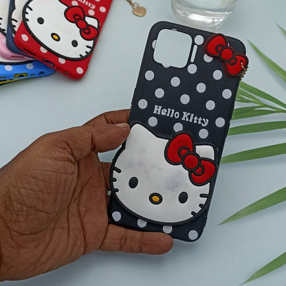 Hello Kitty Mobile Phone Back Cover For Oppo F17 Cartoon Phone Back Case Mobiles & Accessories