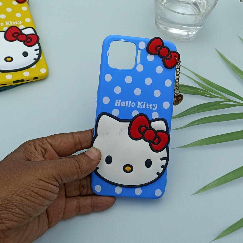 Hello Kitty Mobile Phone Back Cover For Oppo F17 Cartoon Phone Back Case Mobiles & Accessories