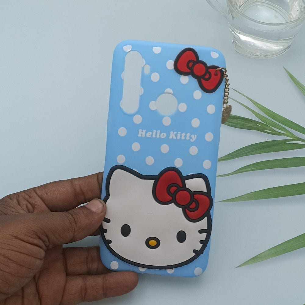 Hello Kitty Mobile Phone Back Cover For Realme 5 Cartoon Phone Back Case Mobiles & Accessories
