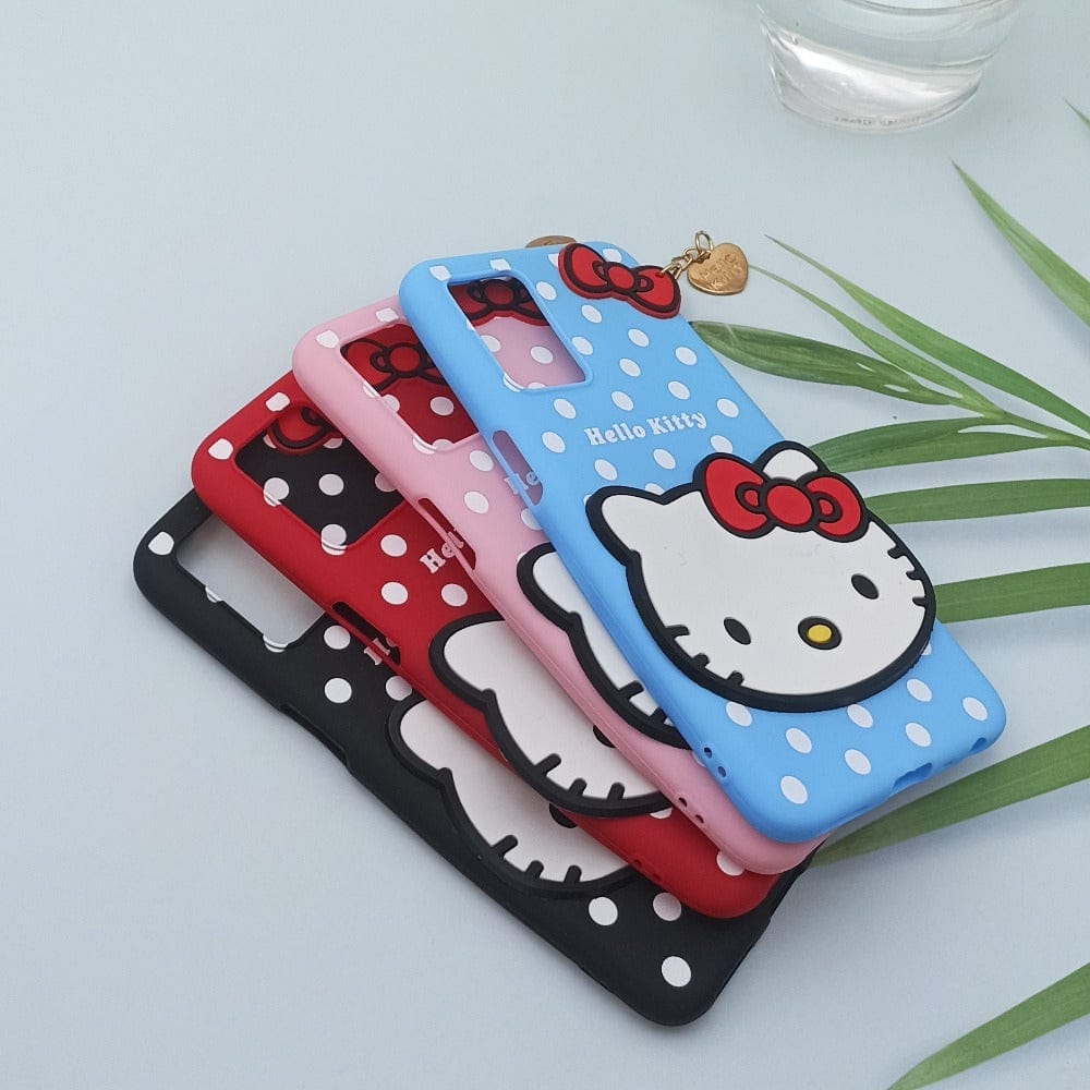 Hello Kitty Mobile Phone Back Cover For Realme 8 (5G)/Narzo 30 5G Cartoon Phone Back Case Mobiles & Accessories