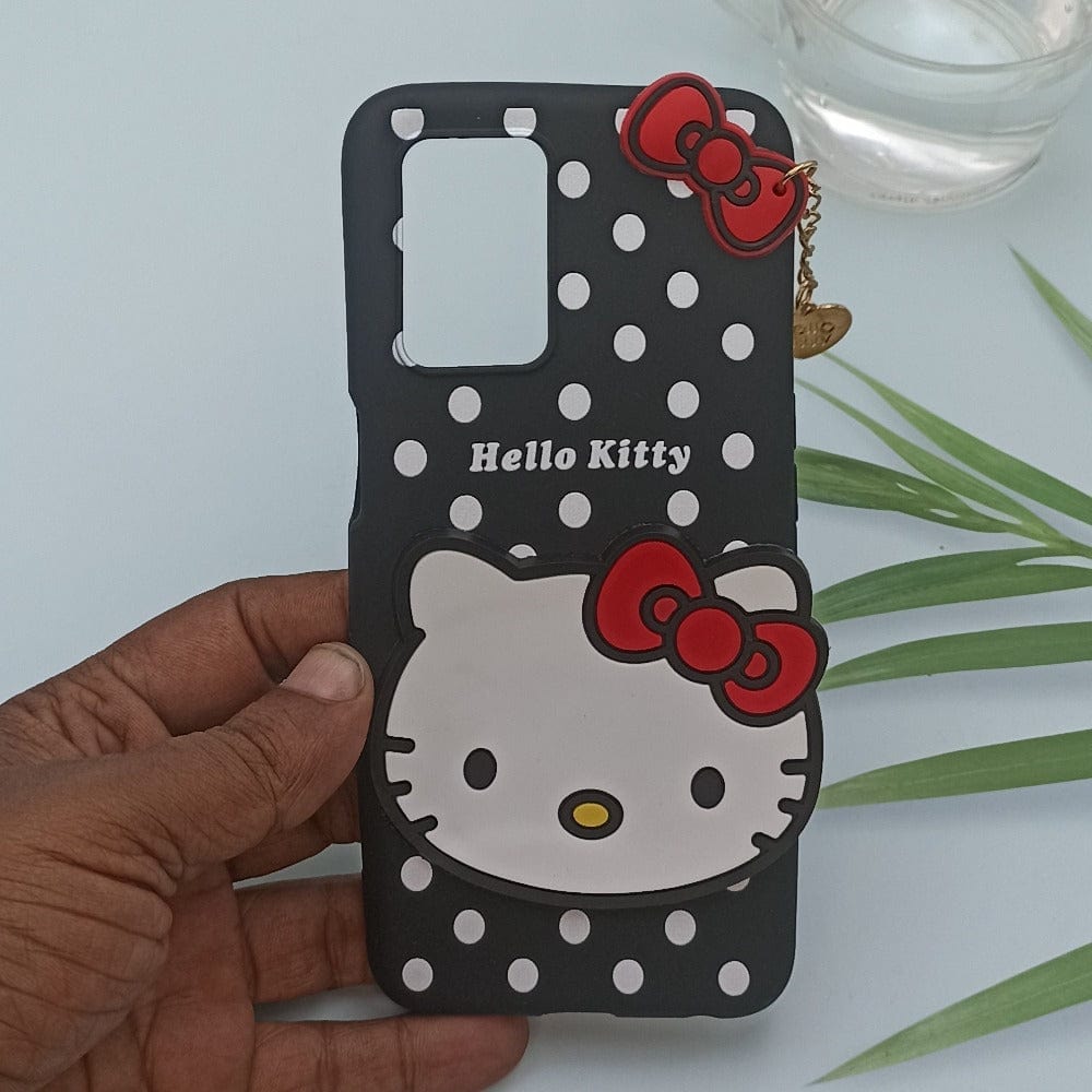 Hello Kitty Mobile Phone Back Cover For Realme 8 (5G)/Narzo 30 5G Cartoon Phone Back Case Mobiles & Accessories