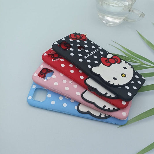 Hello Kitty Mobile Phone Back Cover For Redmi 9/9 Activ Cartoon Phone Back Case Mobiles & Accessories