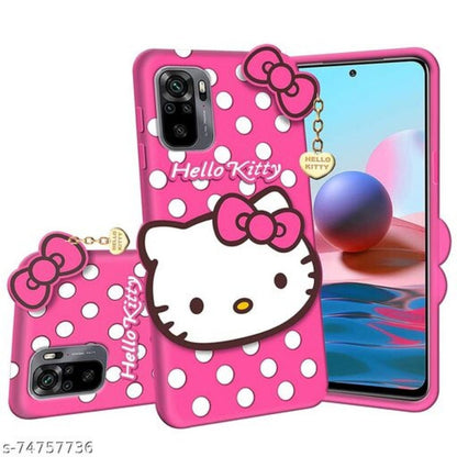 Hello Kitty Mobile Phone Back Cover For Redmi Note 10 Cartoon Phone Back Case Mobiles & Accessories