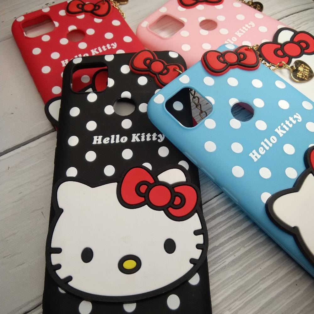 Hello Kitty Mobile Phone Back Cover For Samsung A10 Cartoon Phone Back Case for Galaxy A10 Mobiles & Accessories