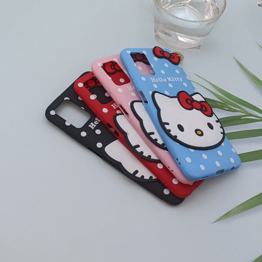 Hello Kitty Mobile Phone Back Cover For Samsung Galaxy A03s Cartoon Phone Back Case Mobiles & Accessories