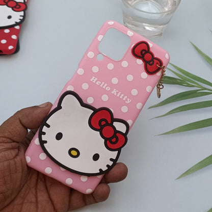 Hello Kitty Mobile Phone Back Cover For Samsung Galaxy A22 (4G) Cartoon Phone Back Case Mobiles & Accessories
