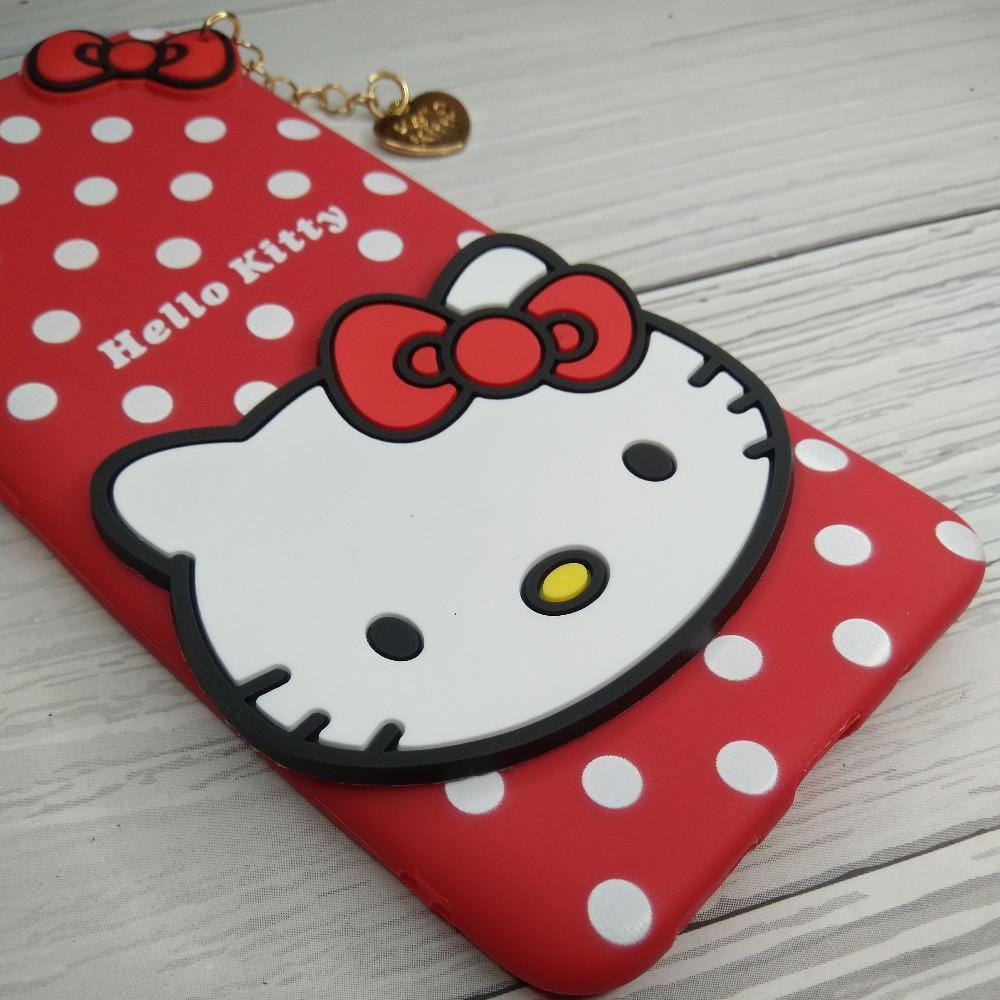 Hello Kitty Mobile Phone Back Cover For Samsung J4 Cartoon Phone Back Case for Galaxy J4 Mobiles & Accessories