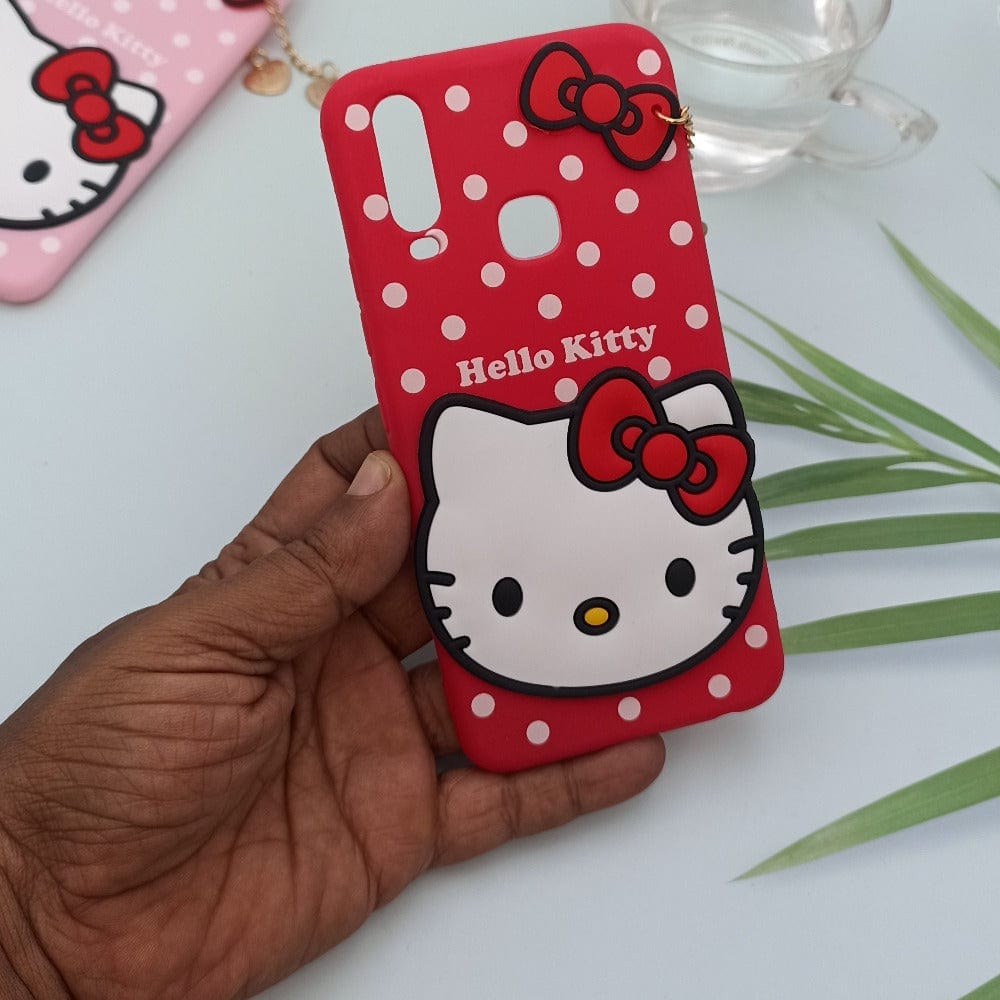 Hello Kitty Mobile Phone Back Cover For Vivo Y12/Y15/Y17/U10 Cartoon Phone Back Case Mobiles & Accessories