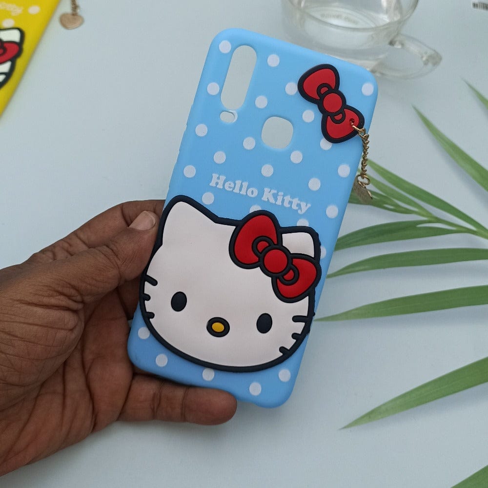 Hello Kitty Mobile Phone Back Cover For Vivo Y12/Y15/Y17/U10 Cartoon Phone Back Case Mobiles & Accessories
