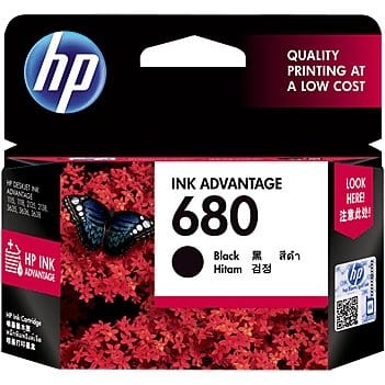 HP 680 Black ink Cartridge Ink Cartridges