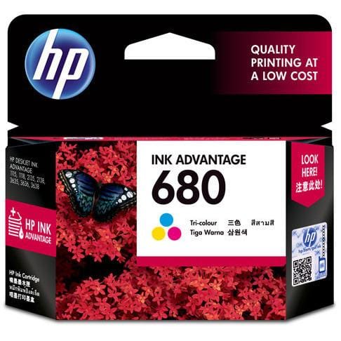 HP 680 Tri Color Ink Cartridge Ink Cartridges