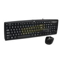 HP Wired USB Keyboard with Mouse Combo (VW469PA) Computer Accessories
