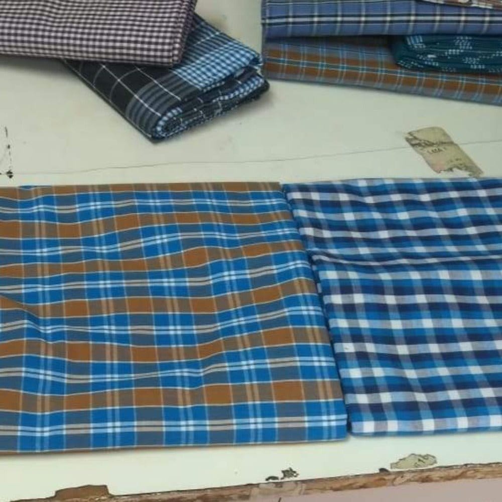 Kunnathur Co-operative Lungi (Pattern May Vary, Multicolour) Traditional & Ceremonial Clothing