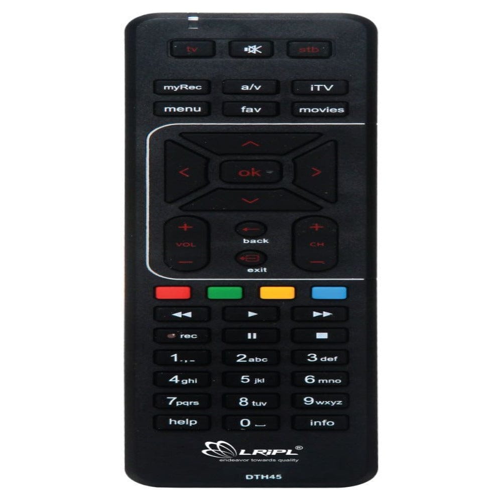 LRIPL Compatible Remote for Airtel DTH with Learning Feature Home Electronics