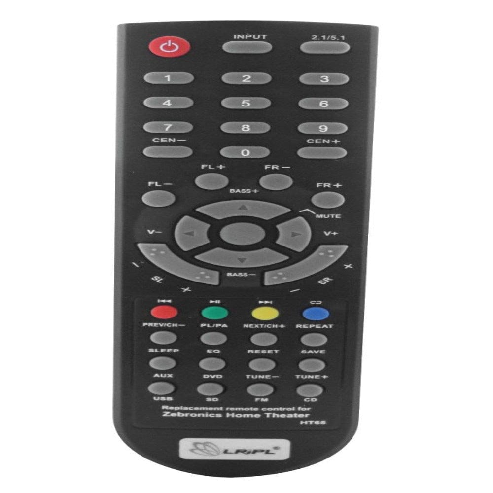 LRIPL Compatible Remote for Zebronics Home Theater Home Electronics