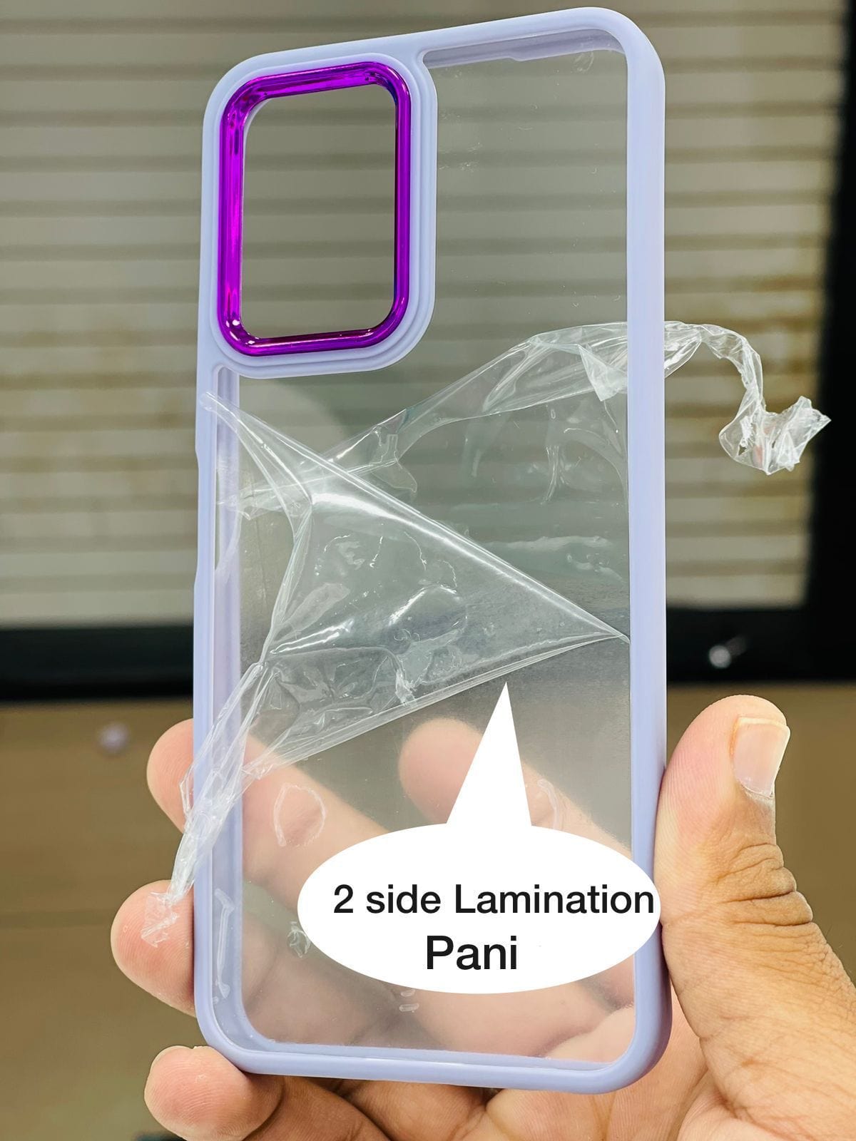 Luxury Metal Camera Frame & Buttons Clear Phone Case for Realme Narzo 50A Mobiles & Accessories