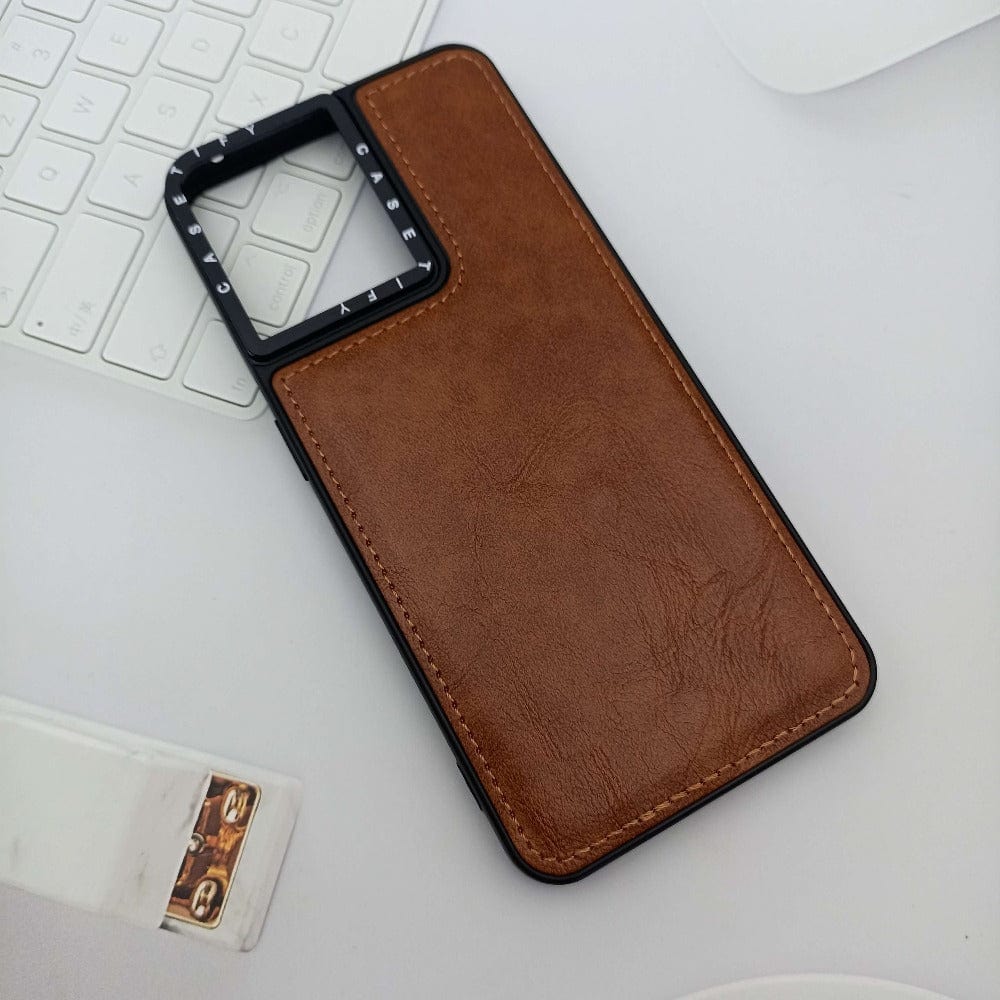 Luxury PU Leather Back Cover Phone Case for OnePlus Nord CE 2 Mobiles & Accessories