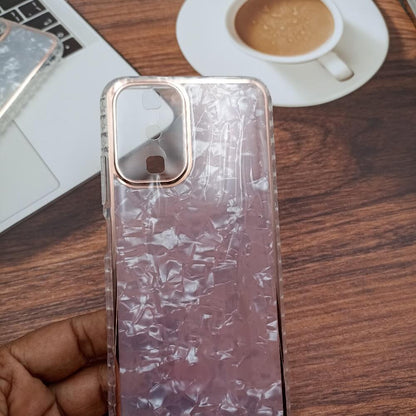 Marble Pattern Back Cover For Redmi Note 10 Phone Case With Pop Up Holder Mobiles & Accessories