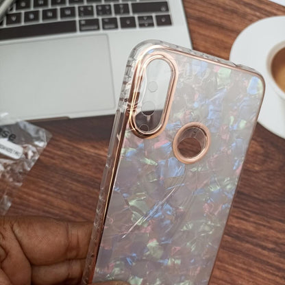 Marble Pattern Back Cover For Redmi Note 7 Phone Case With Pop Up Holder Mobiles & Accessories