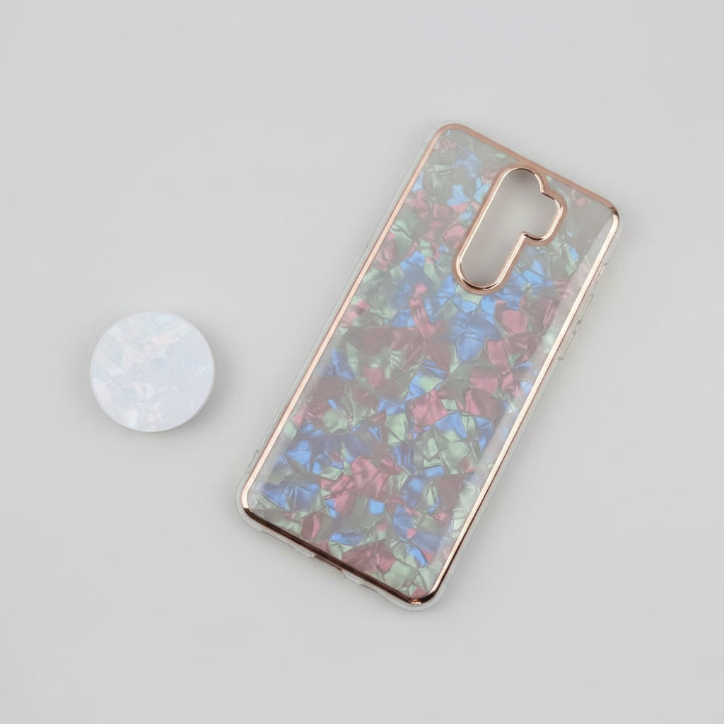Marble Pattern Back Cover For Redmi Note 8 Pro Phone Case With Pop Up Holder Mixed Onezeros.in