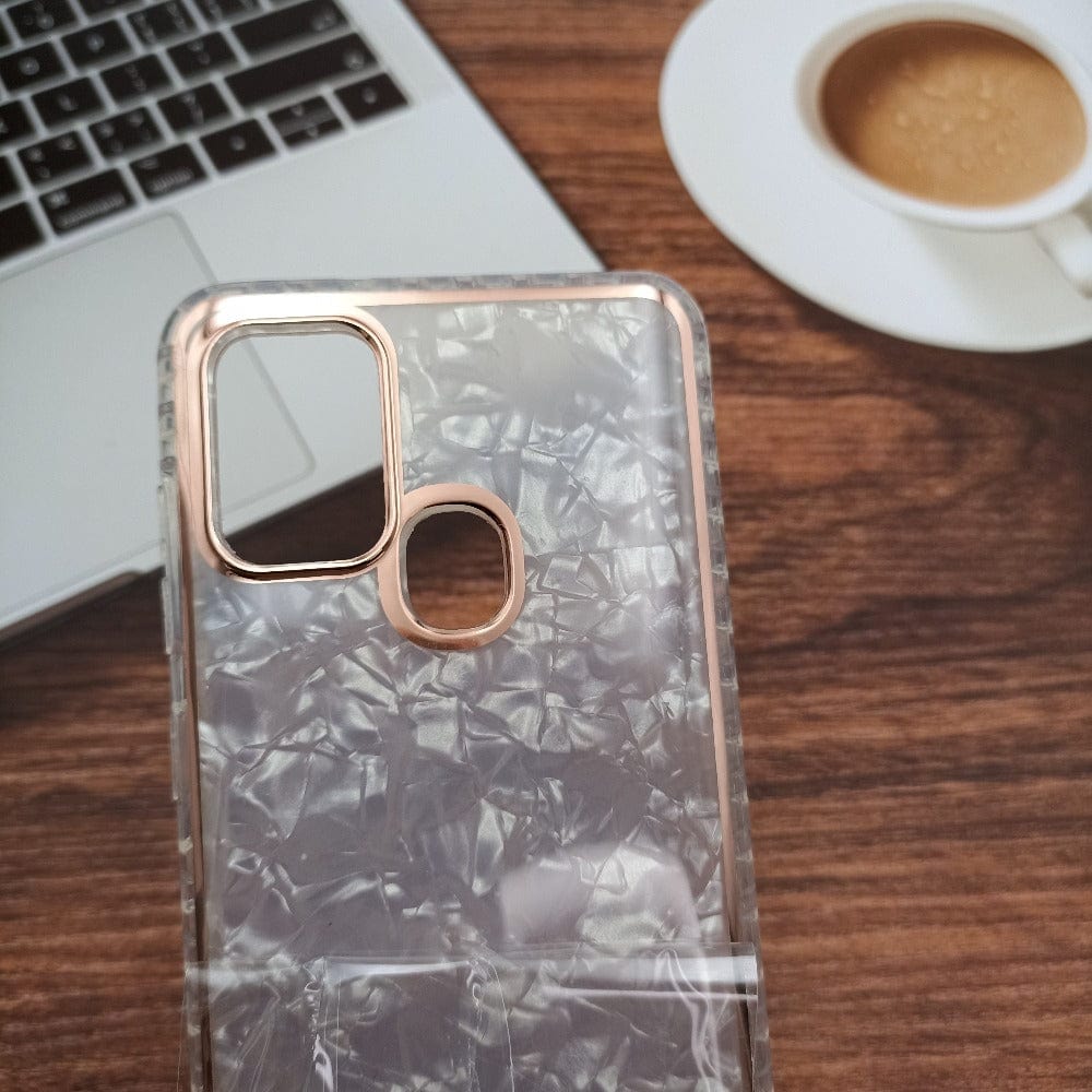 Marble Pattern Back Cover For Samsung Galaxy A21s Phone Case