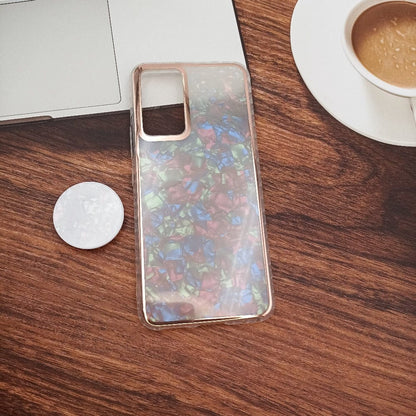 Marble Pattern Back Cover For Vivo V23e 5G Phone Case With Pop Up Holder Mobiles & Accessories