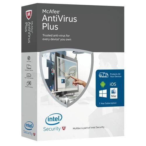 Mcafee antivirus Plus (10 Users)/1 Year Antivirus & Security Software