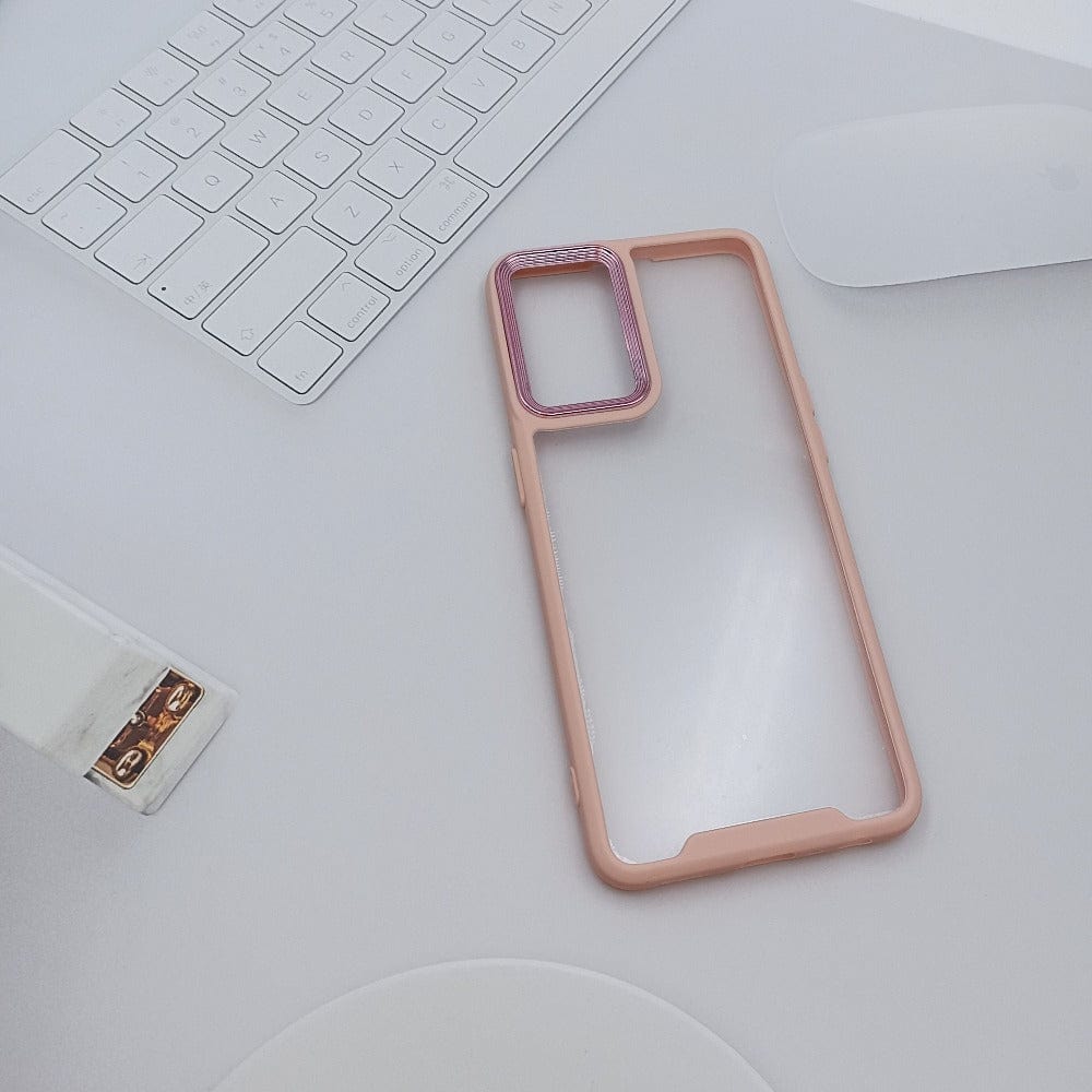 Electroplating Camera Frame Cell Phone Case for Redmi Note 10s Back Cover