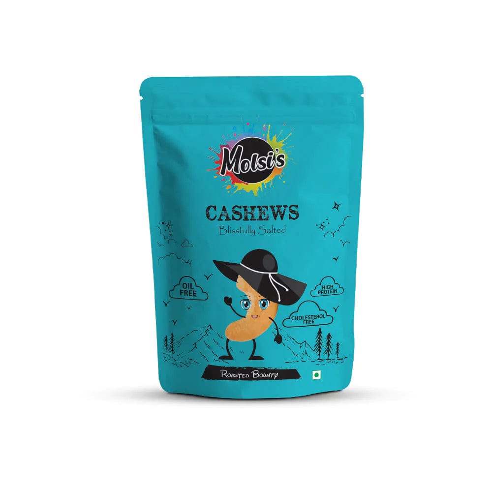 Molsi's Blissfully Salted Cashews Nuts & Seeds