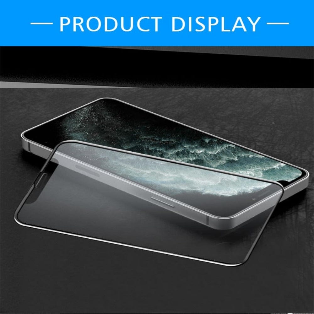 Moto e7 Power Full Screen Anti Fingerprint 9D-AG Matte Tempered Glass Screen Protector Mobiles & Accessories