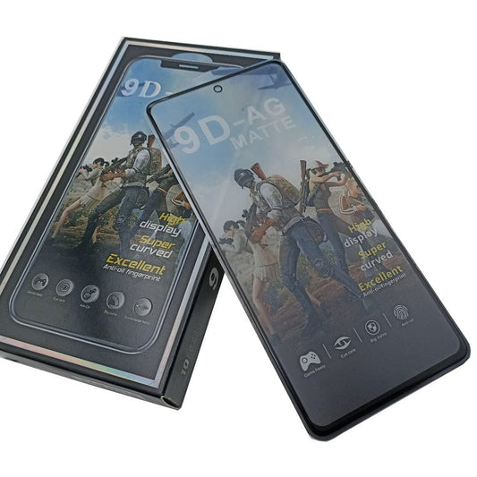 Samsung Galaxy A52 Full Screen Anti Fingerprint AG Matte Tempered Glass Screen Protector Mobiles & Accessories