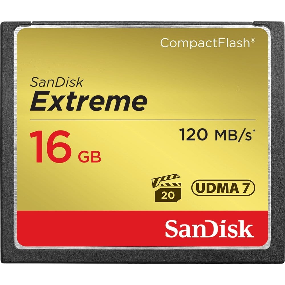 SanDisk Extreme Compact Flash Memory Card Computer Accessories