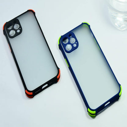 Shockproof Smoke Cover For iPhone 12 Pro Phone Back Case Mobiles & Accessories