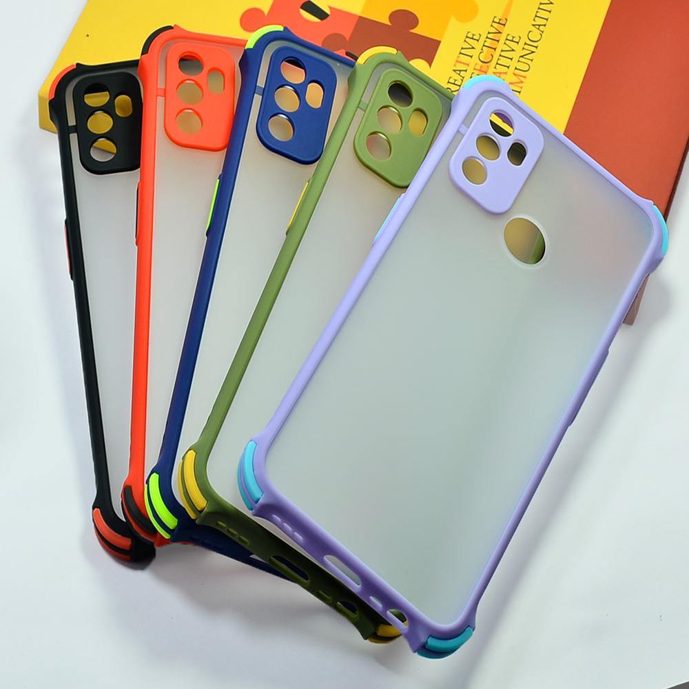 Shockproof Smoke Cover For OPPO A33 Phone Back Case Mobiles & Accessories