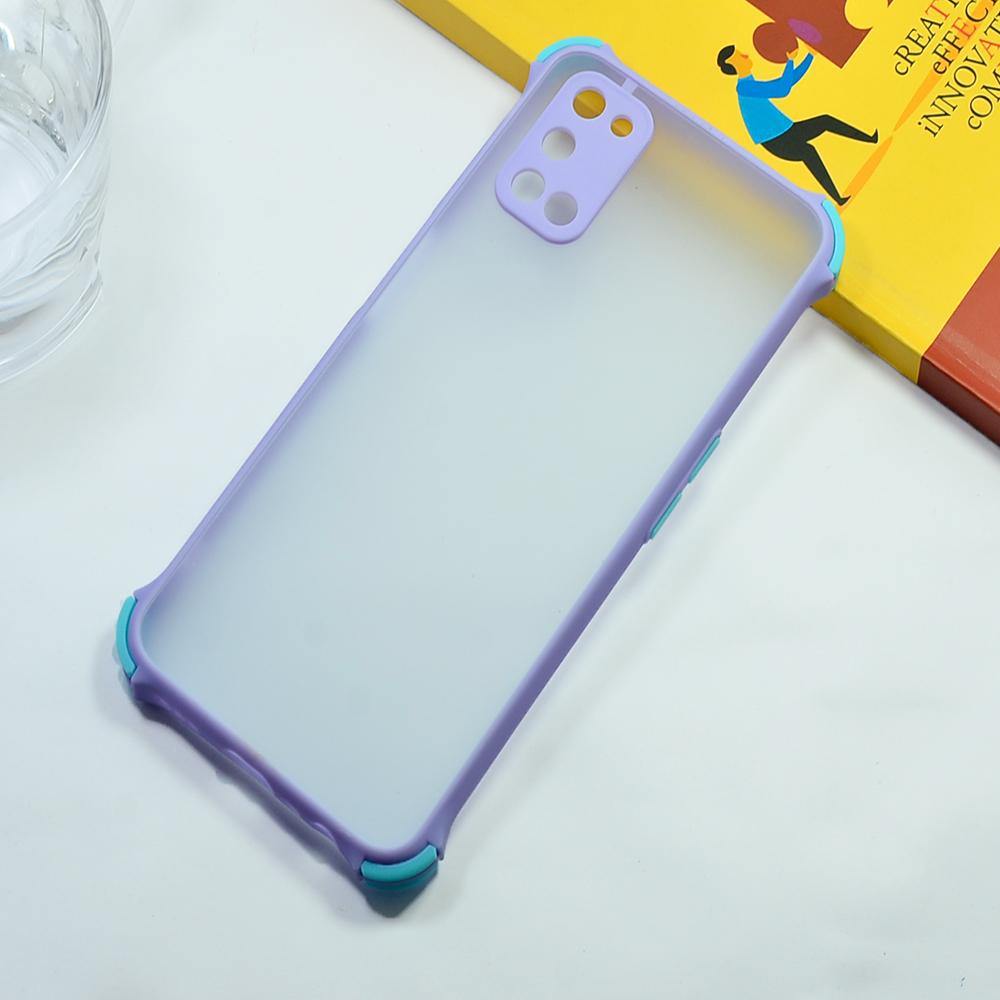 Shockproof Smoke Cover For OPPO A52 Phone Back Case Mobiles & Accessories