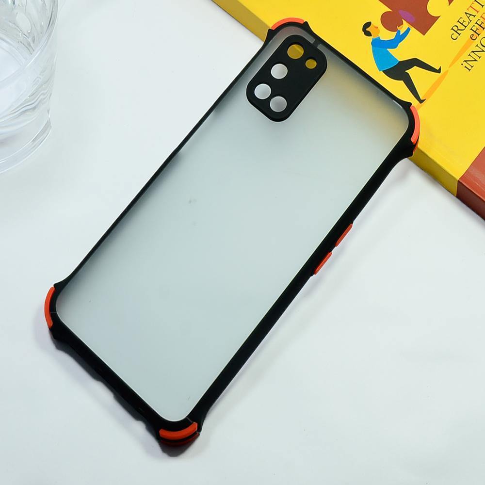 Shockproof Smoke Cover For OPPO A52 Phone Back Case Mobiles & Accessories
