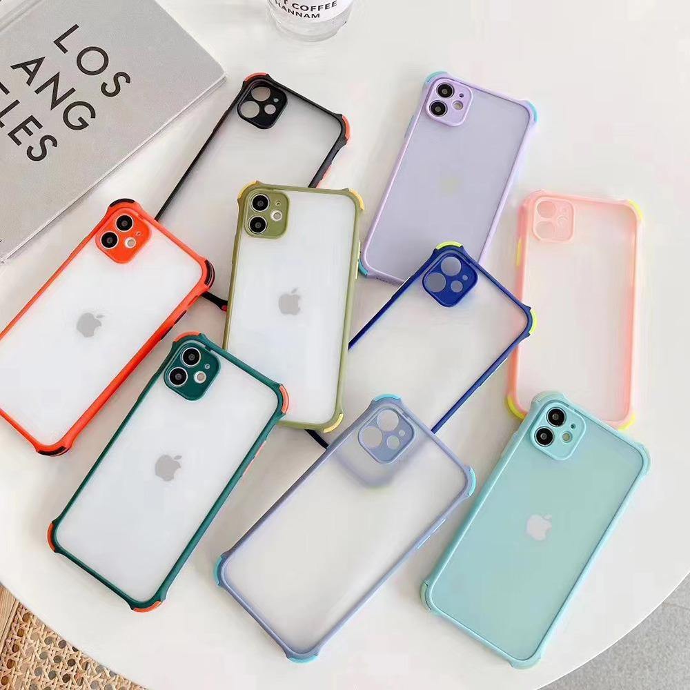 Shockproof Smoke Cover For OPPO A72 5G Phone Back Case Mobiles & Accessories