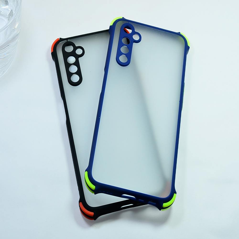 Shockproof Smoke Cover For Realme 6/6i Phone Back Case Mobiles & Accessories