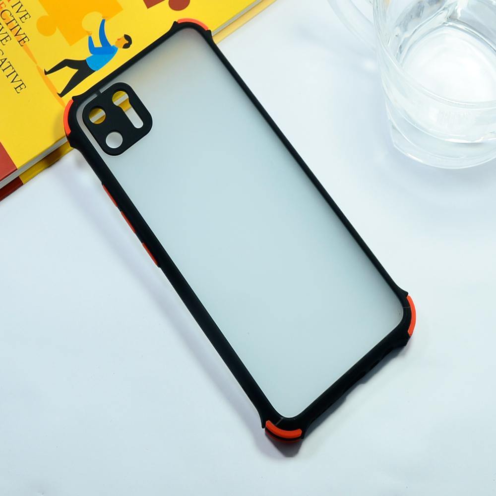 Shockproof Smoke Cover For Realme C11 Phone Back Case Mobiles & Accessories