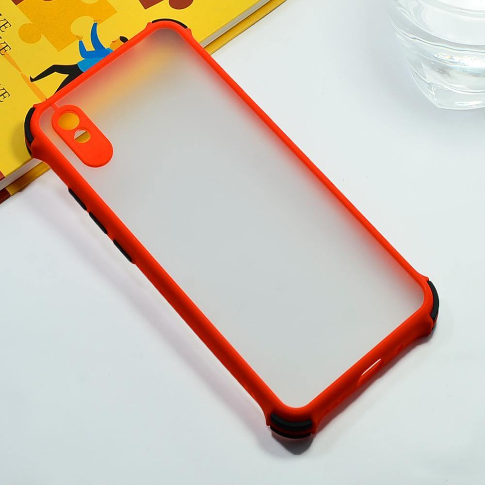 Shockproof Smoke Cover For Redmi 9/9 Activ Phone Back Case Mobiles & Accessories