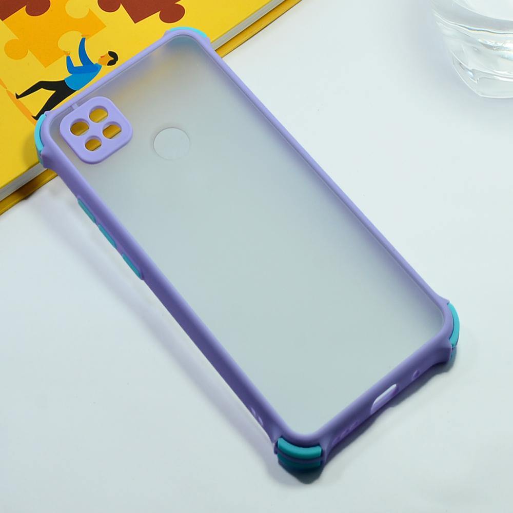 Shockproof Smoke Cover For Redmi 9/9 Activ Phone Back Case Mobiles & Accessories