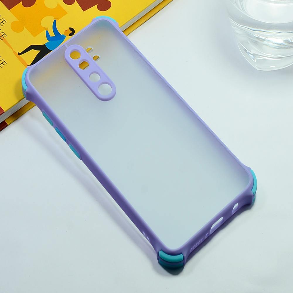 Shockproof Smoke Cover For Redmi Note 8 Pro Phone Back Case Mobiles & Accessories