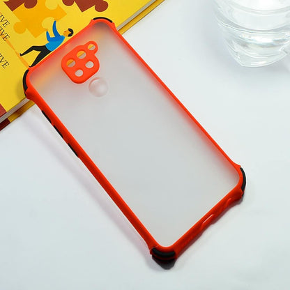Shockproof Smoke Cover For Redmi Note 9 Phone Back Case Mobiles & Accessories