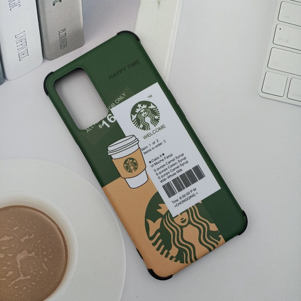 Starbucks Mobile Phone Case for OPPO A16 Back Cover Mobiles & Accessories