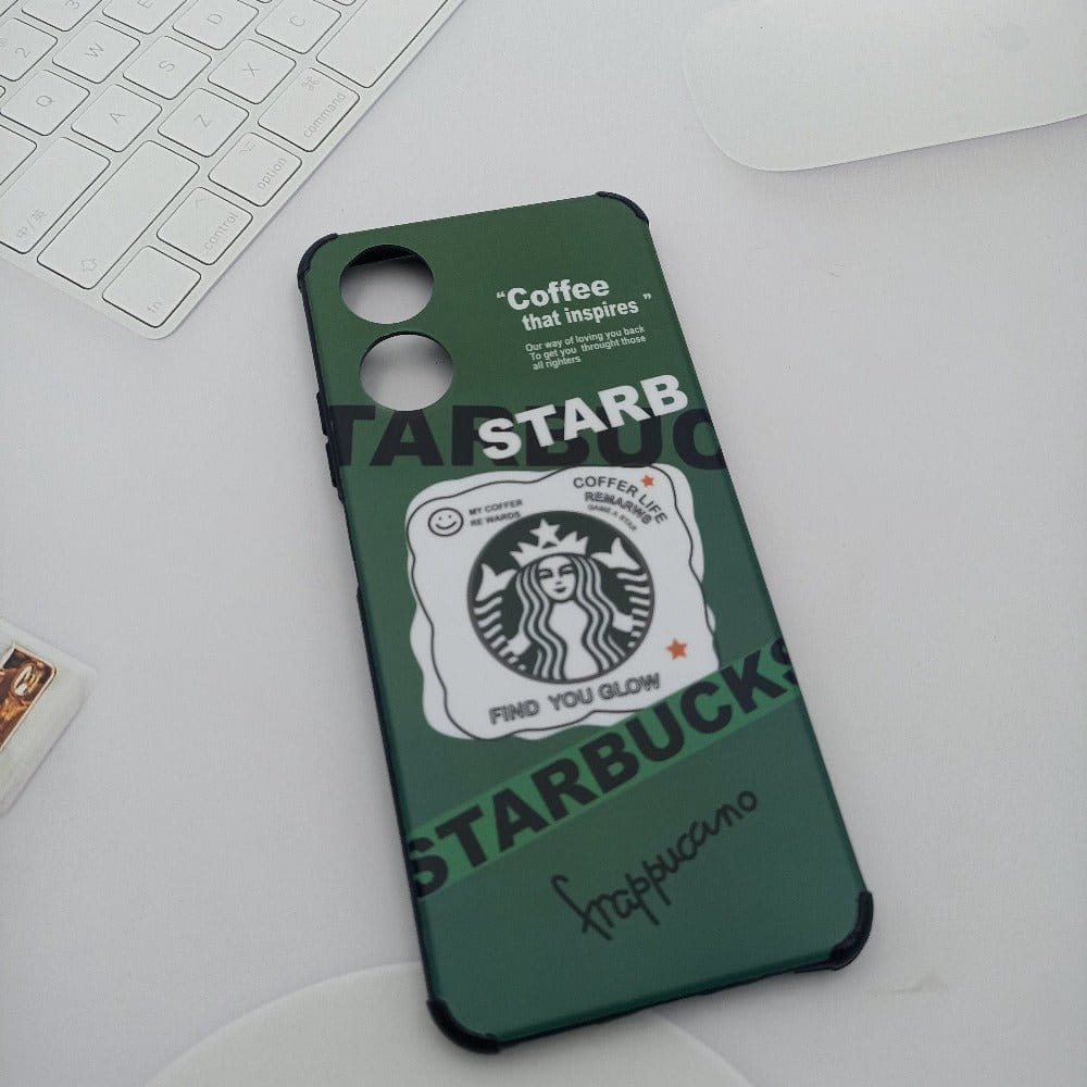 Starbucks Mobile Phone Case for OPPO A17 Back Cover Mobiles & Accessories