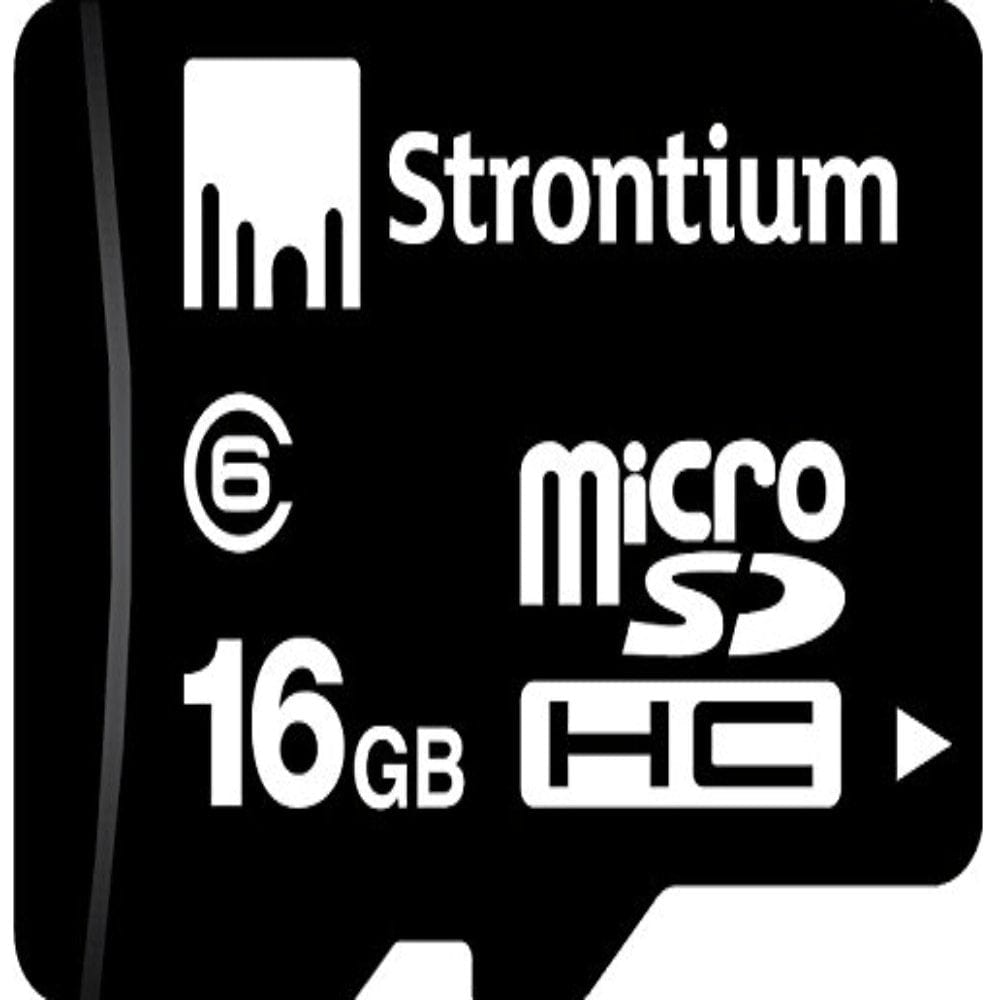 Strontium 16 GB MicroSD Memory Card Computer Accessories