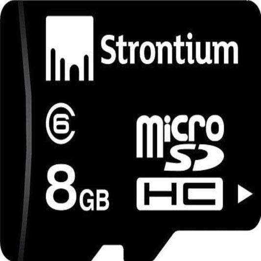 Strontium 8 GB MicroSD Memory Card Computer Accessories