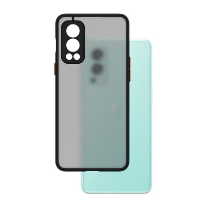 Translucent Frosted Smoke Mobile Cover for OnePlus Nord 2 (5G) Camera Protection Phone Case Mobiles & Accessories