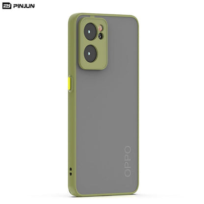 Translucent Frosted Smoke Mobile Cover for Oppo Reno 7 Camera Protection Phone Case Mobiles & Accessories