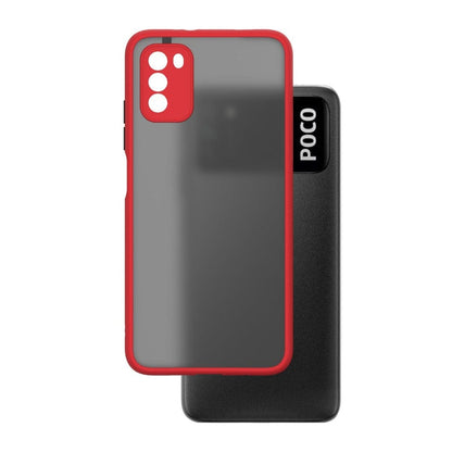 Translucent Frosted Smoke Mobile Cover for Poco M3 Camera Protection Phone Case Mobiles & Accessories